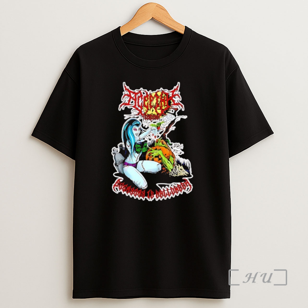 Officials Zombie Pin Up Zombie Goat Cartoon Premium Shirt Sweatshirt Tee