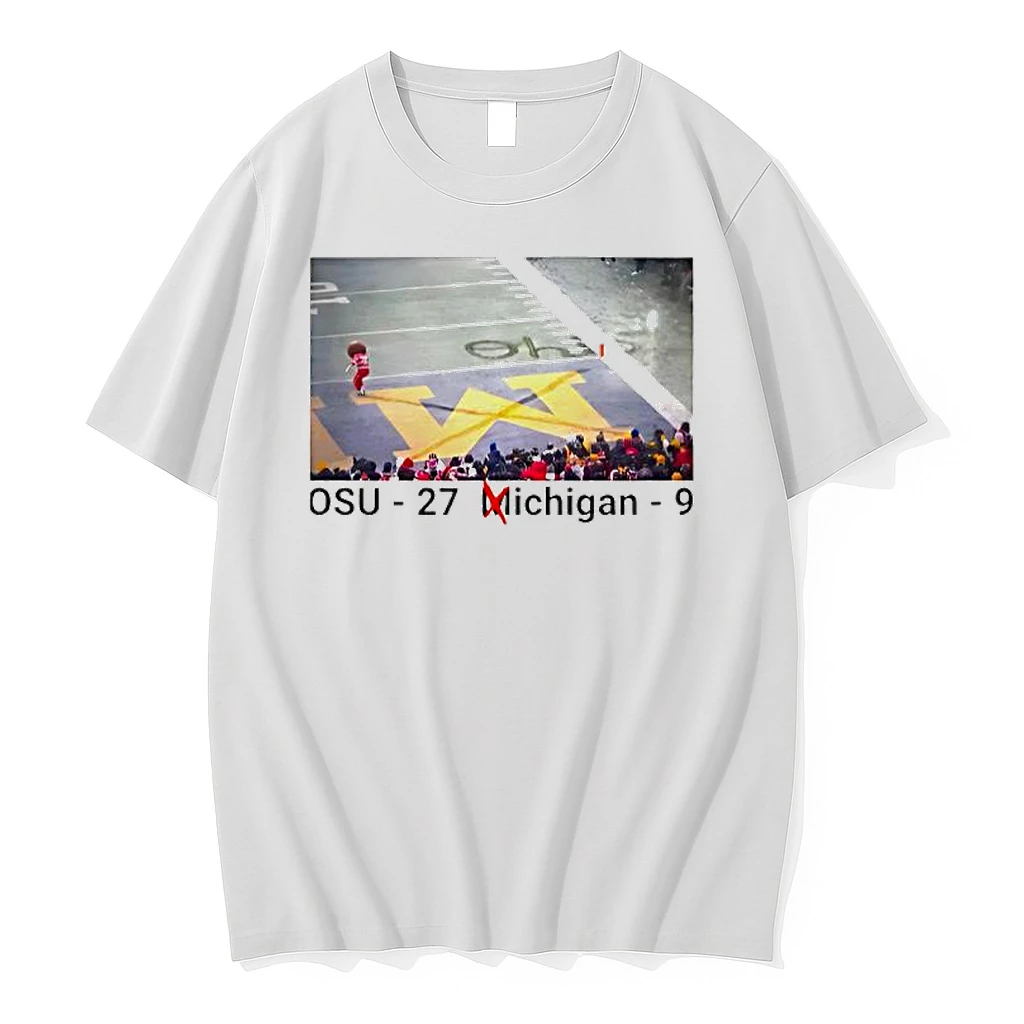 Ohio 27 Vs Michigan 9 Score Rivalry Stadium Shirts