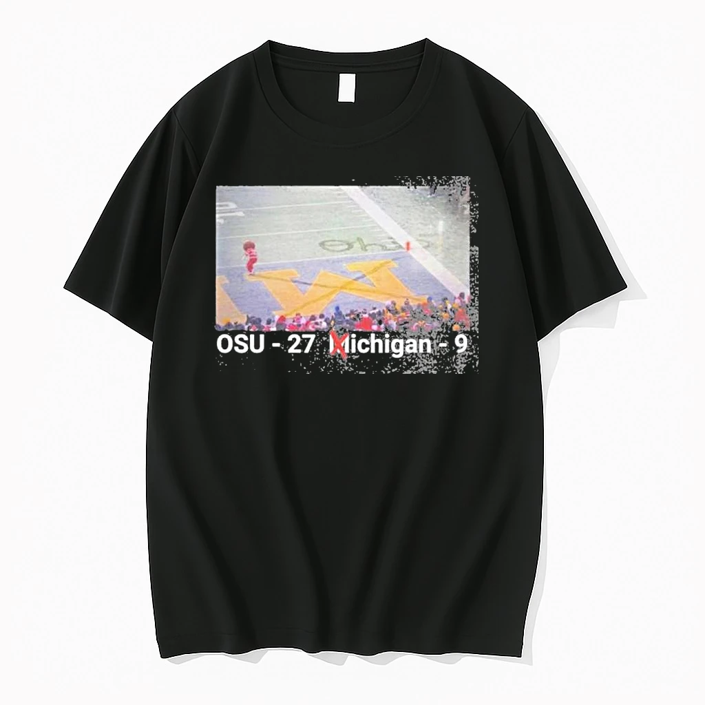 Ohio Erase The M Osu 27 9 Michigan Snow Game Shirts