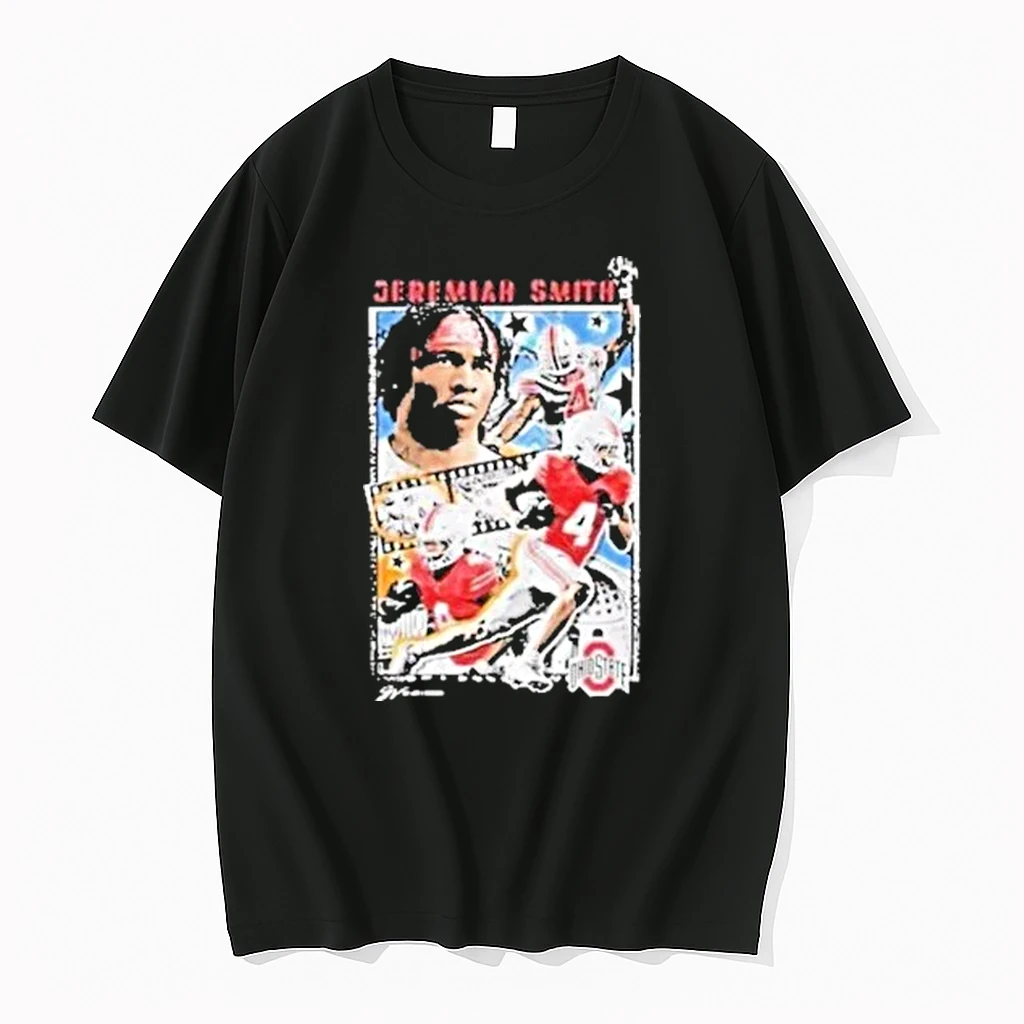 Ohio State Buckeyes 4 Jeremiah Smith Collage Shirts