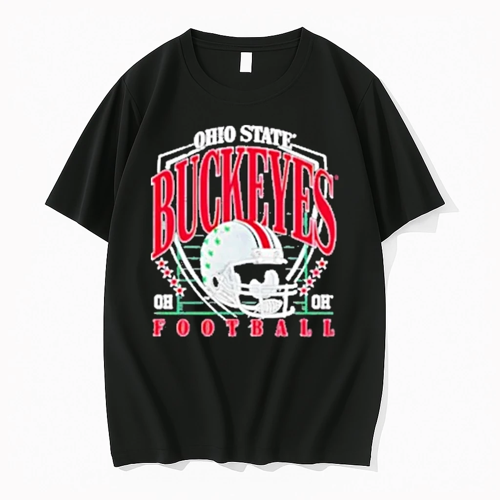 Ohio State Buckeyes Arch Name Football Shirts