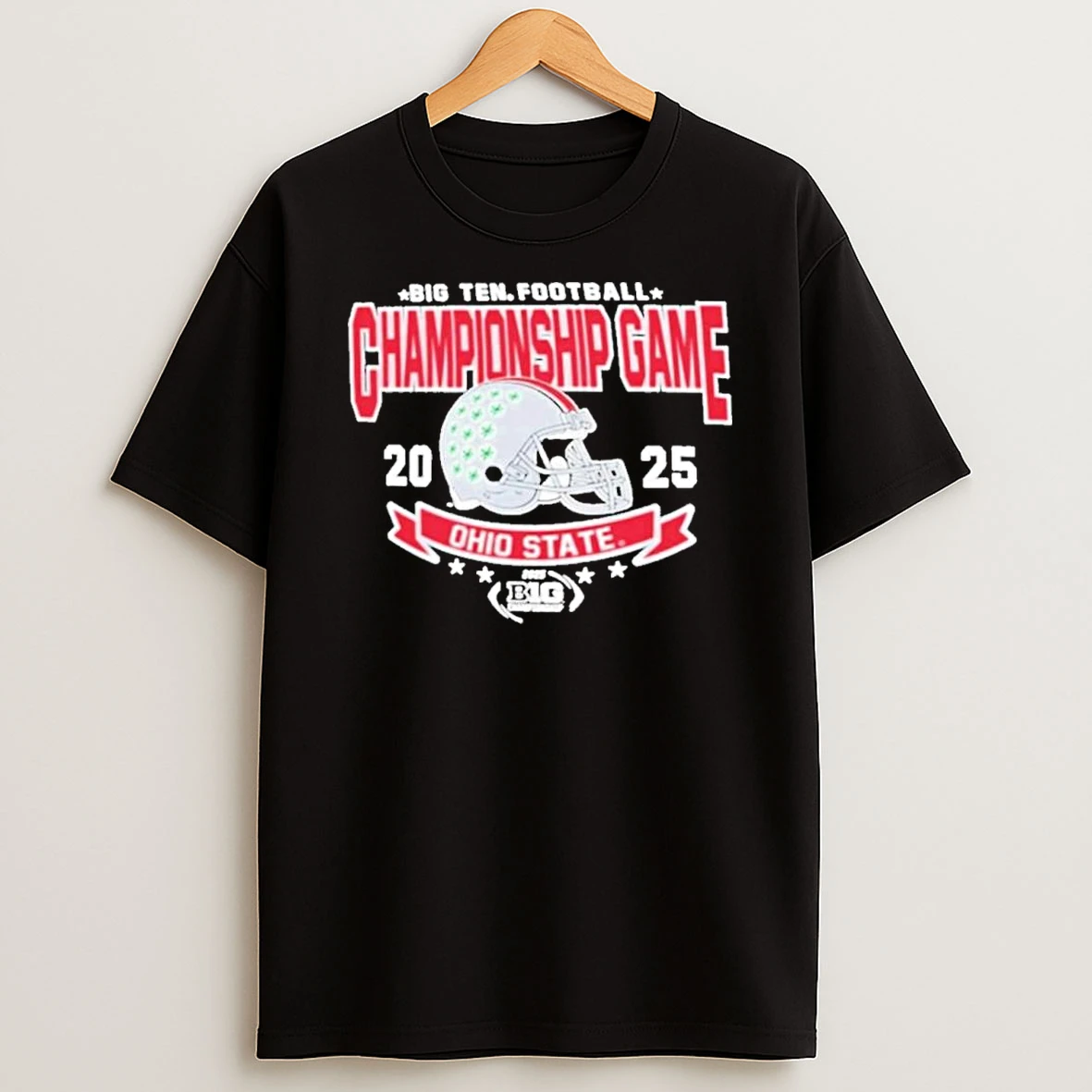 Ohio State Buckeyes Big 10 Football Championship Game Helmet Shirts