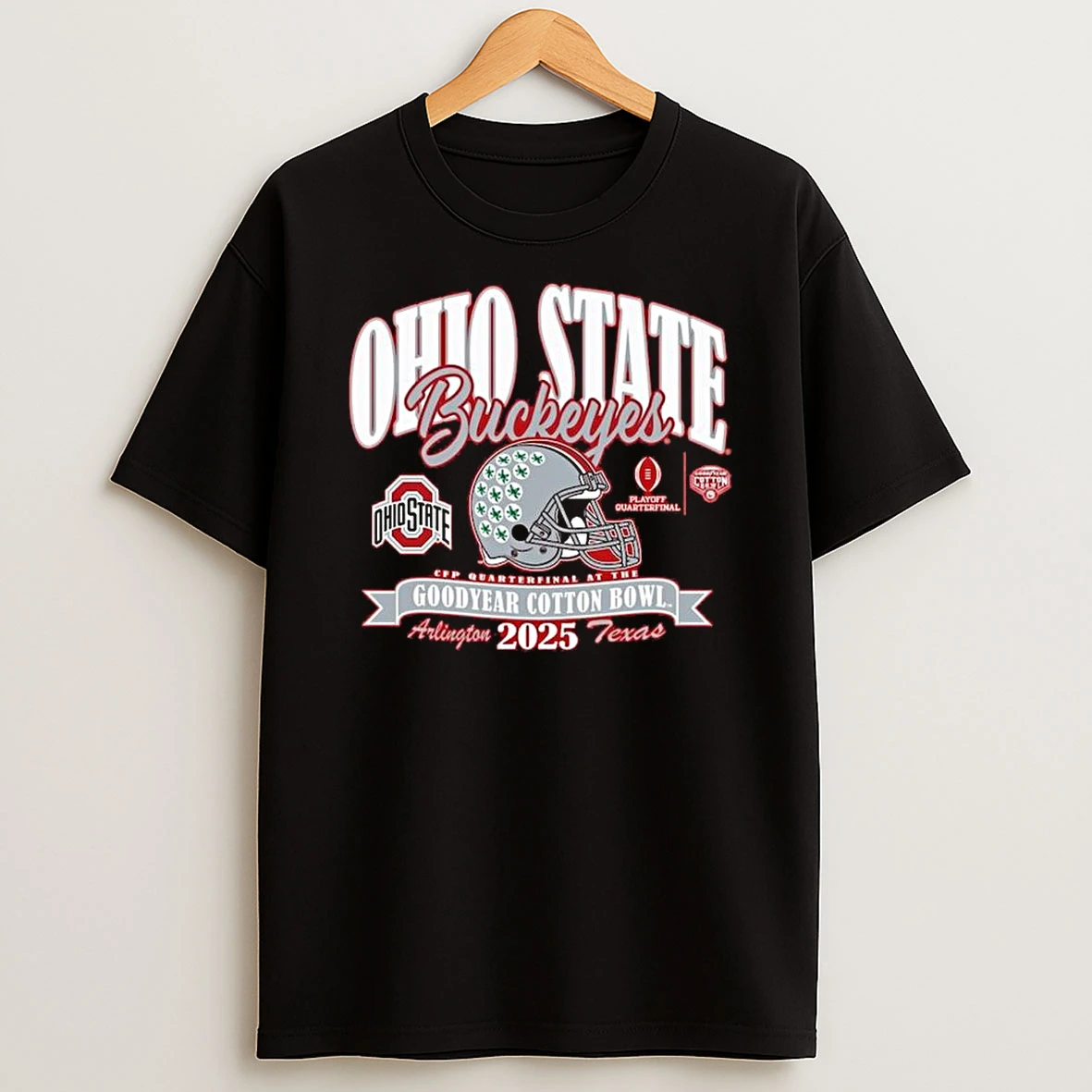 Ohio State Buckeyes Cfp 2026 Cotton Bowl Shirts