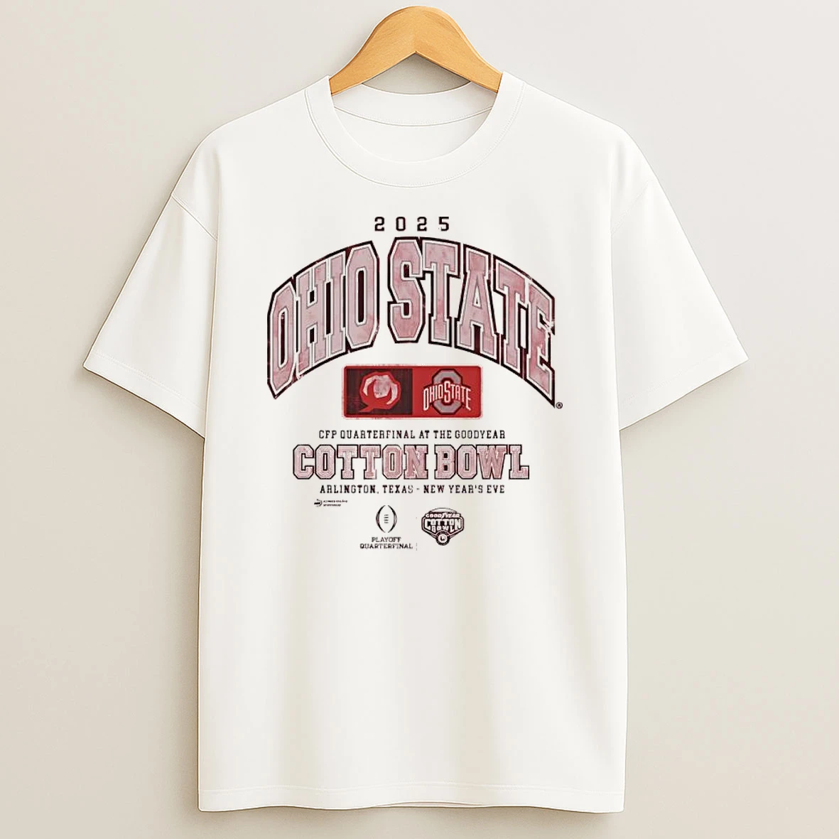 Ohio State Buckeyes Cfp Quarterfinal At The Goodyear 2025 Cotton Bowl Shirts