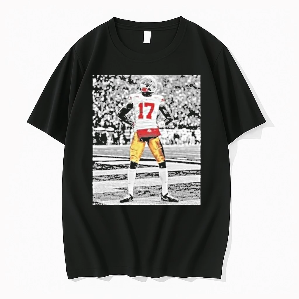 Ohio State Buckeyes Carnell Tate Standing Shirts