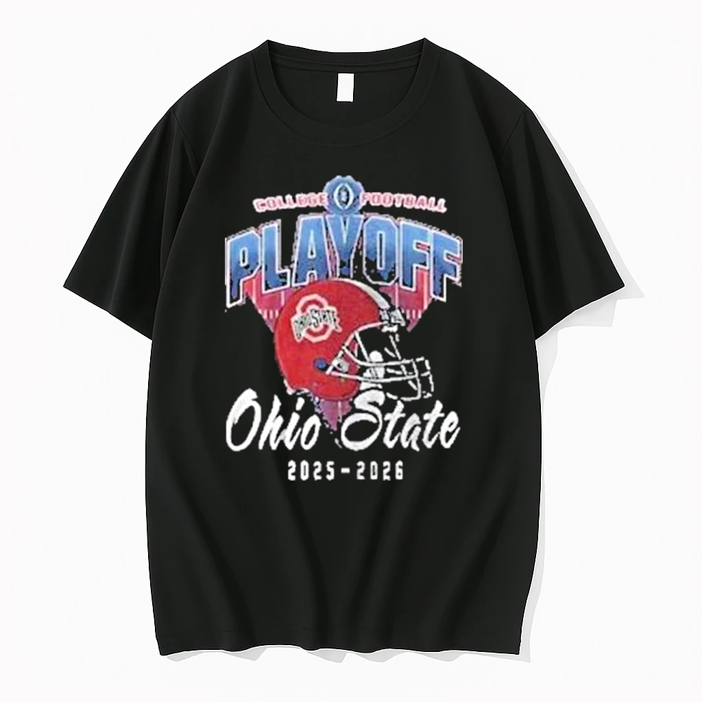 Ohio State Buckeyes College Football Playoff Helmet Go Buckeyes Mascot Shirts