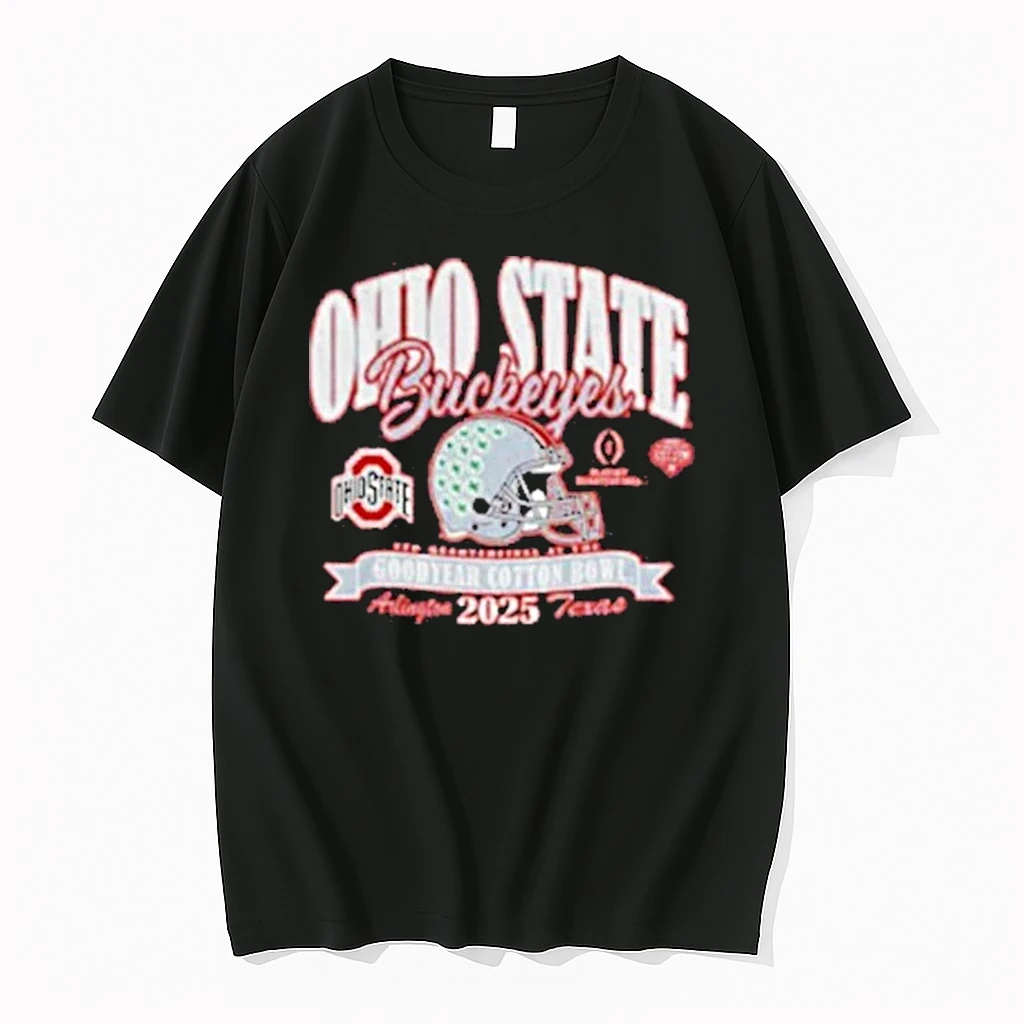 Ohio State Buckeyes Football Cotton Bowl At Goodyear Cfp Quarterfinal 2025 Shirts