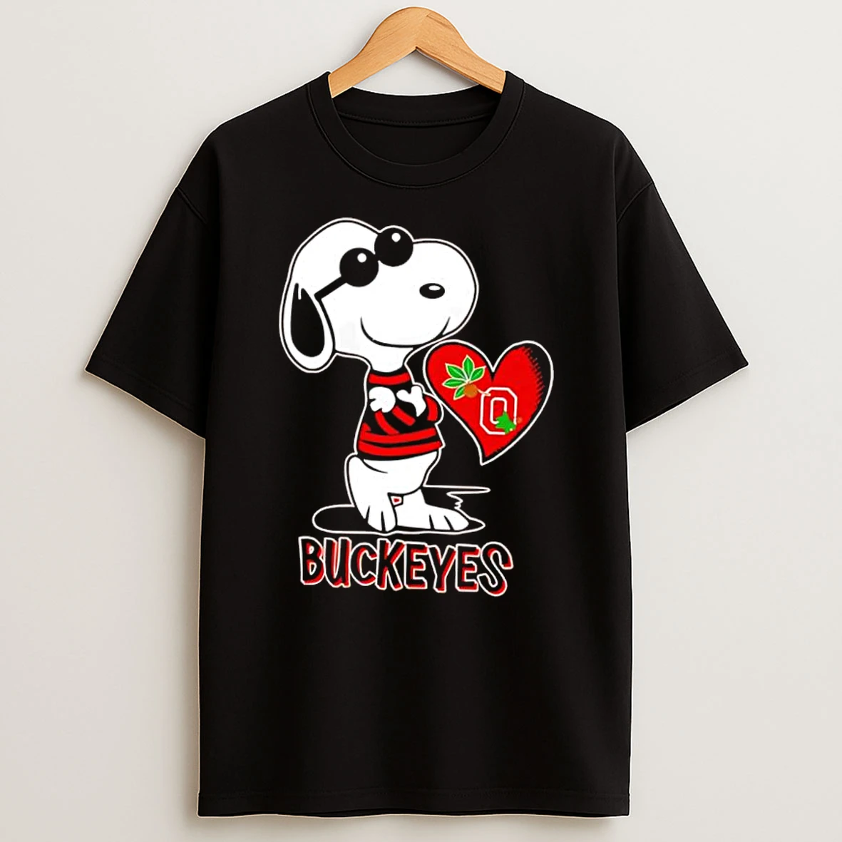 Ohio State Buckeyes Peanuts 420 Night 2025 Hockey Shirts