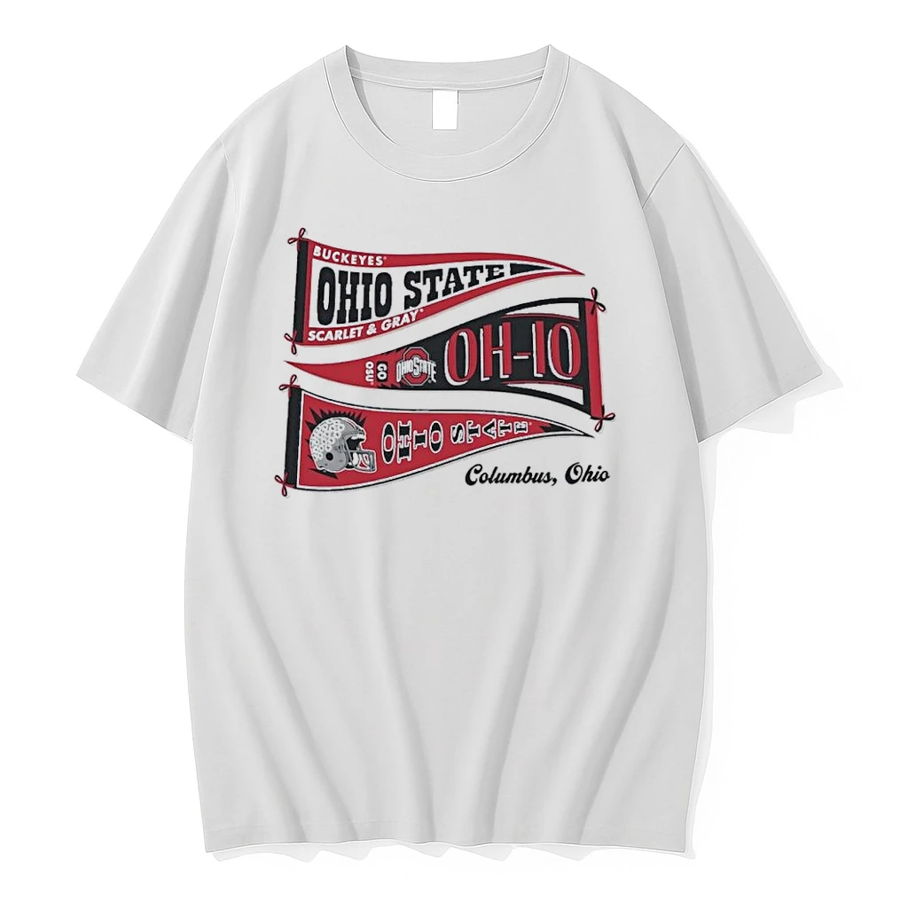 Ohio State Buckeyes Pennant Sadie Shirts