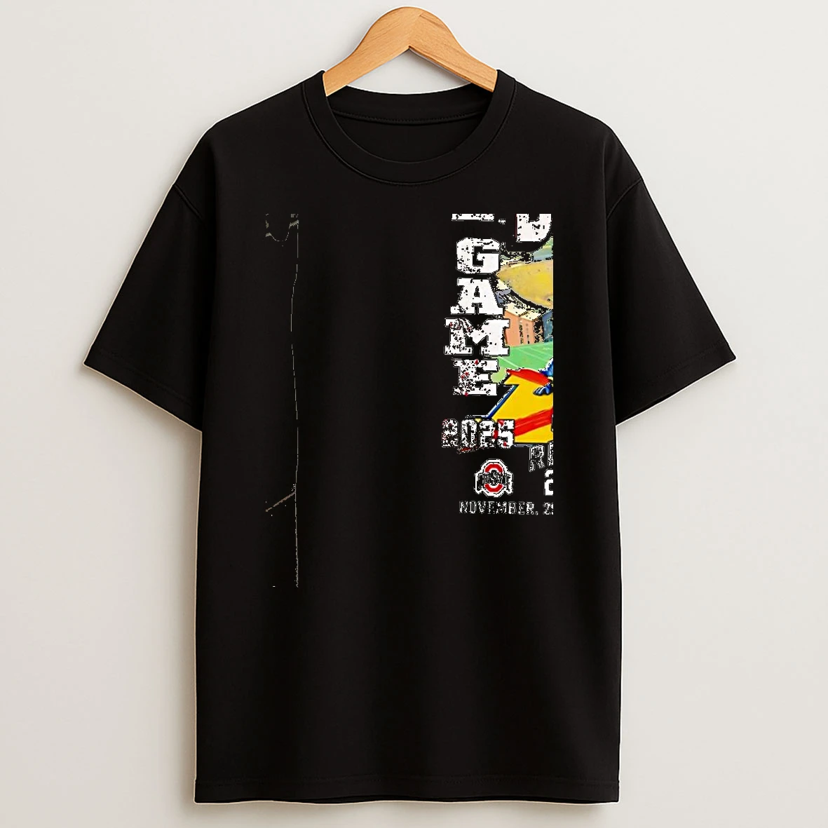 Ohio State Buckeyes Vs Michigan Wolverines 2025 The Game Black Shirts