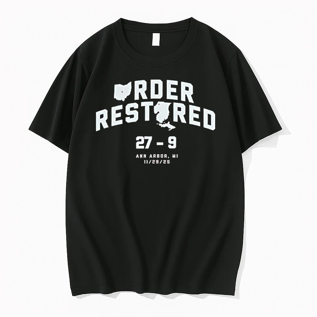 Ohio State Buckeyes Beat Michigan Wolverines Order Restored 27 9 Shirts