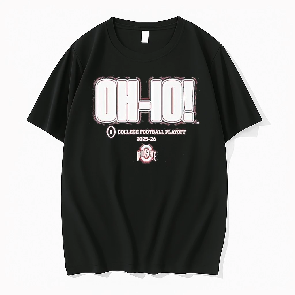 Ohio State Football Cfp 2025 Oh Io Slogan Shirts