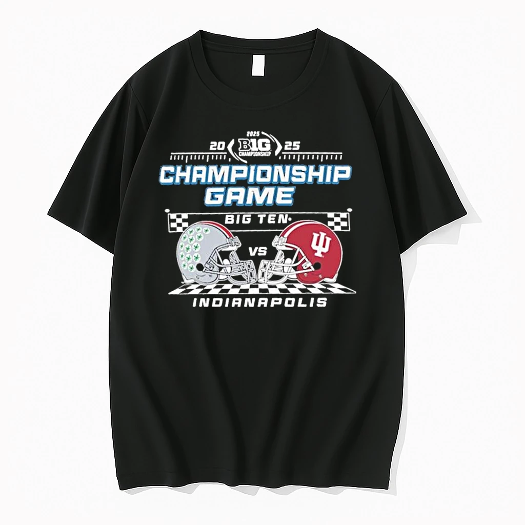 Ohio State Vs Indiana 2025 Football Championship Speedway Shirts