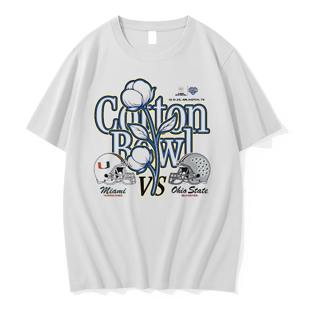 Ohio State Vs Miami 2025 Cotton Bowl Shirts