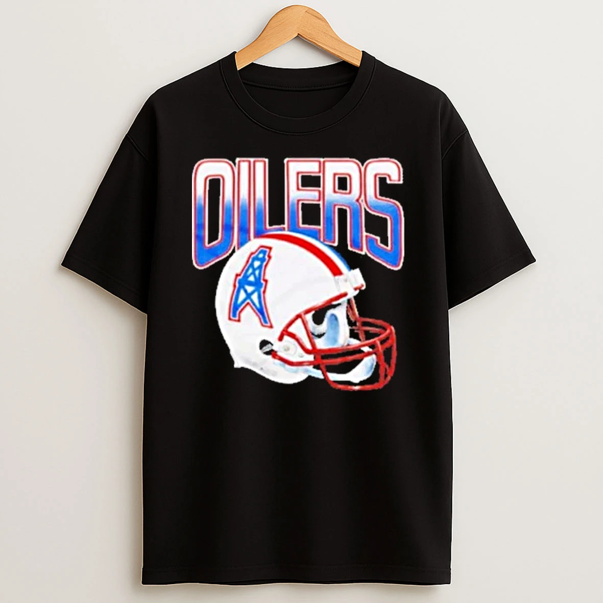 Oilers Football Gradient Helmet Shirts