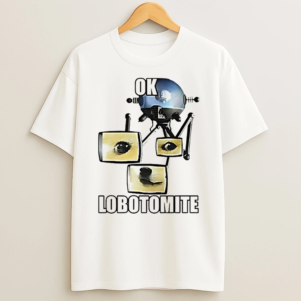 Ok Lobotomite Dog Shirts