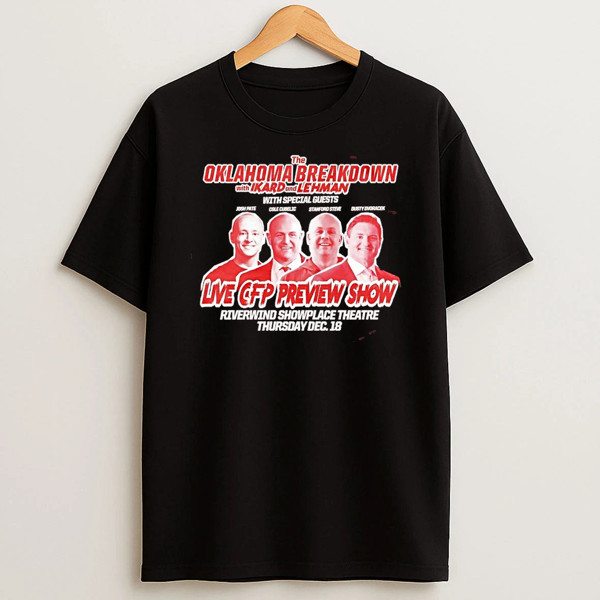 Oklahoma Breakdown Live Show With Ikard And Lehman Shirts
