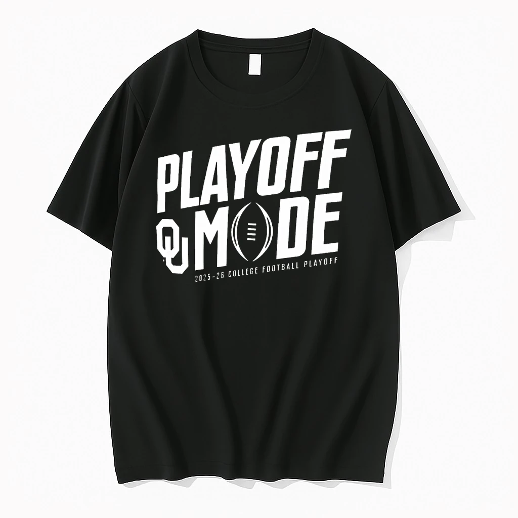 Oklahoma Sooners 2025 26 College Football Playoff Pass Protection Playoff Mode Shirts