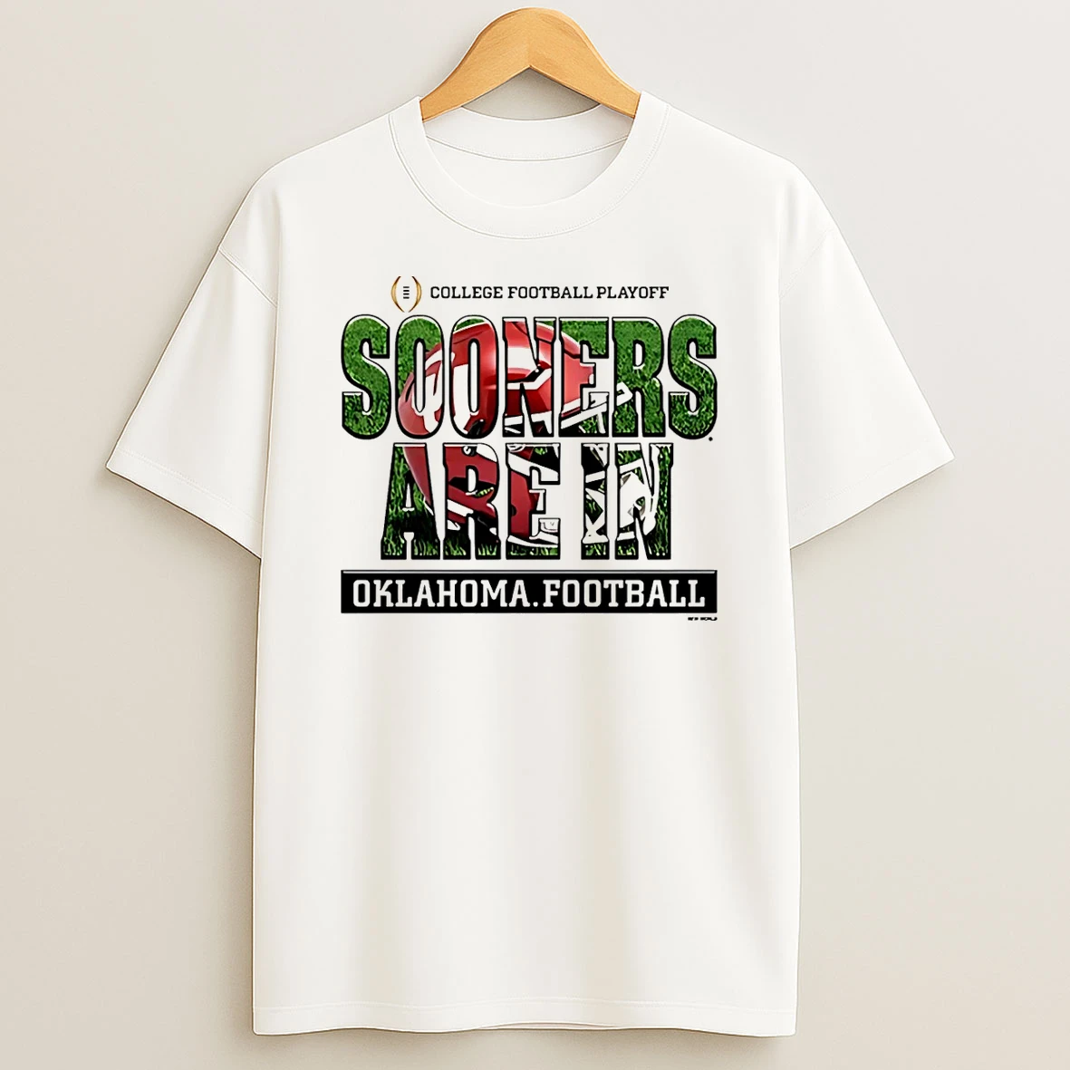 Oklahoma Sooners 2025 Cfp Bound Sooners Are In Helmet Shirts