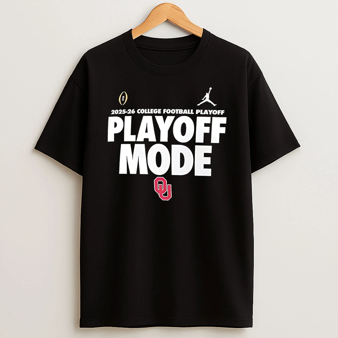 Oklahoma Sooners 2025 Cfp Playoff Mode Shirts