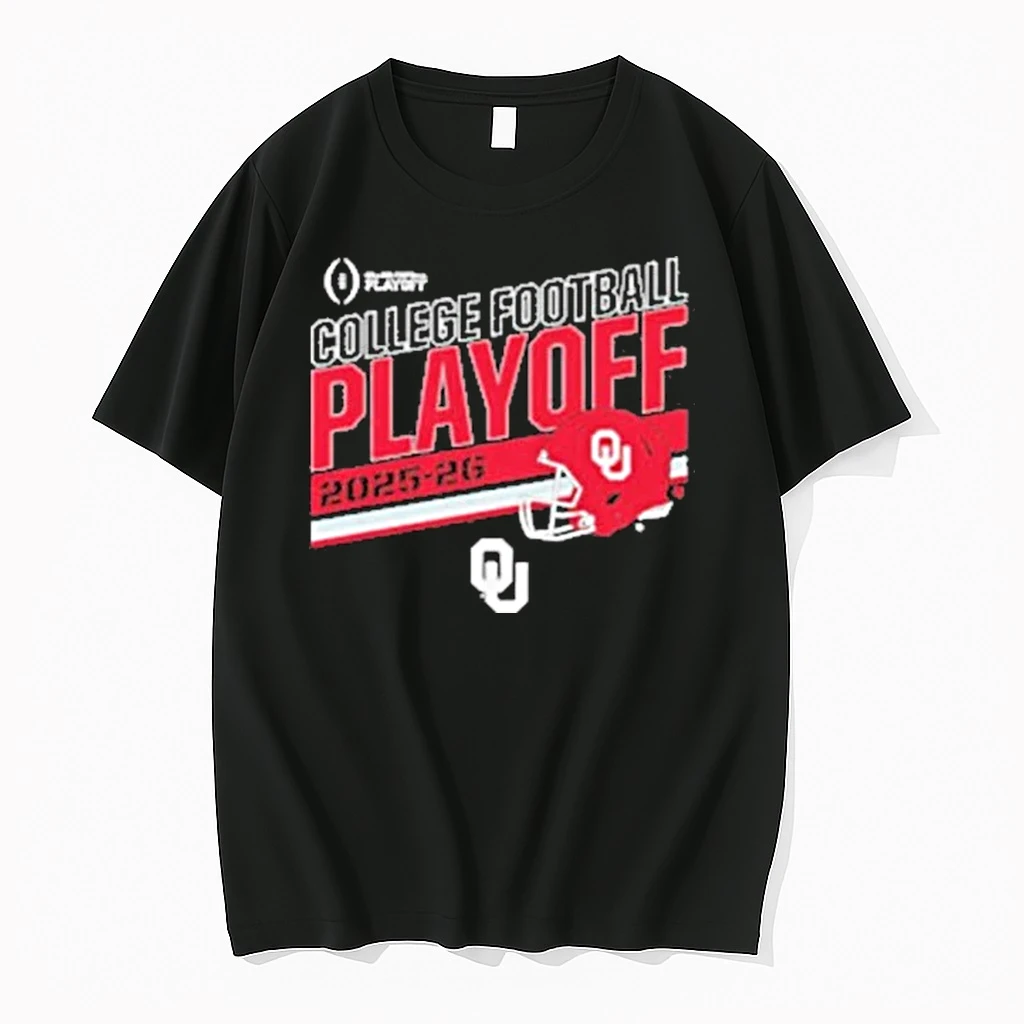 Oklahoma Sooners College Football Playoff 2025 26 Stripe Shirts