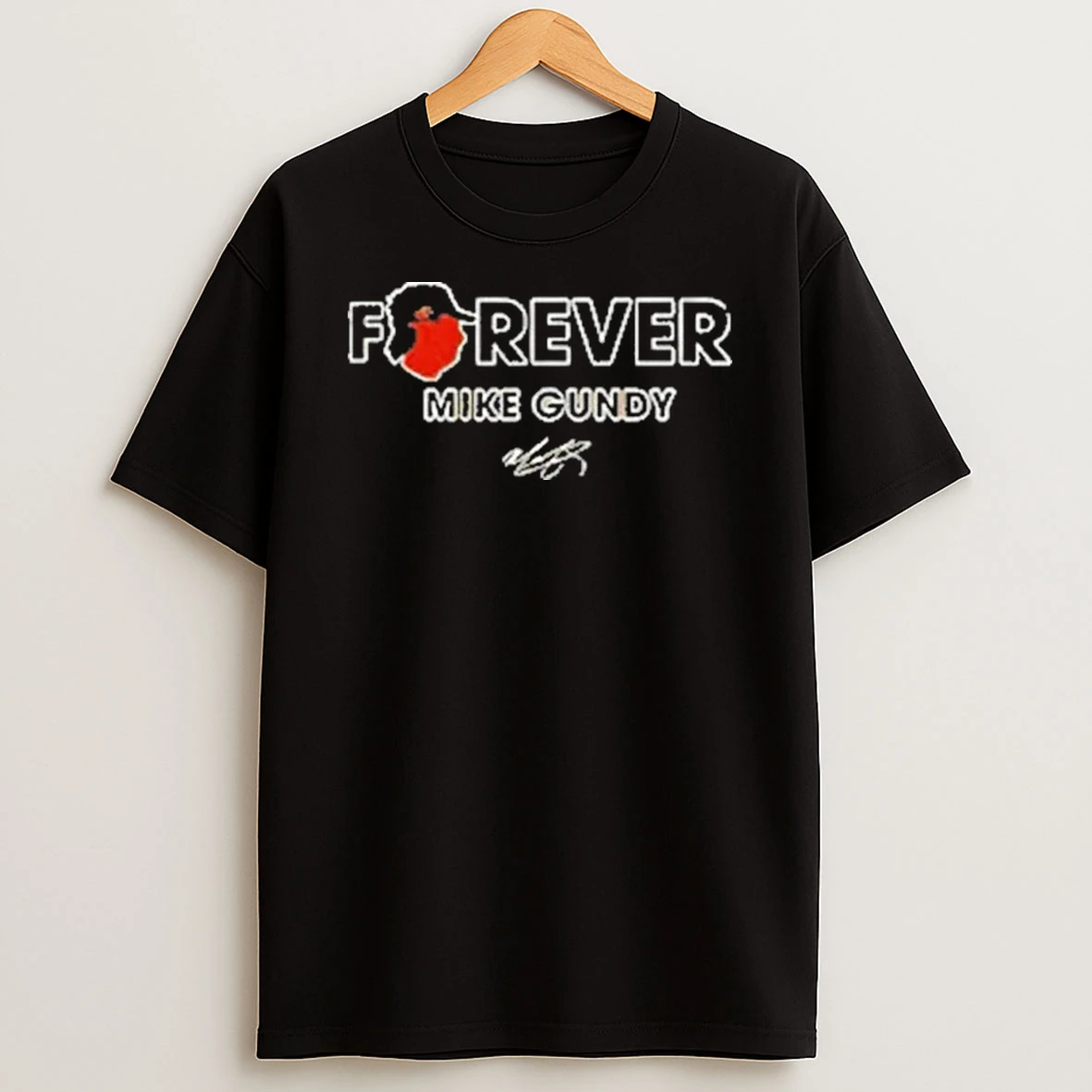 Oklahoma State Cowboys Coach Mike Gundy Forever Silhouette Logo Signature Shirts
