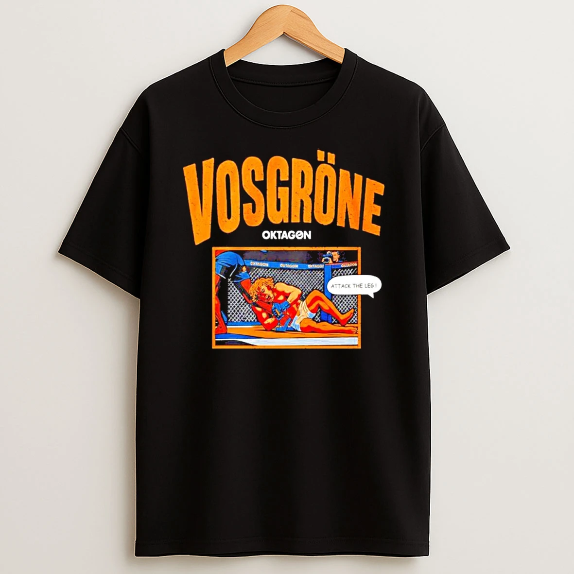 Oktagon Frederic Vosgrone Attack The Leg Shirts
