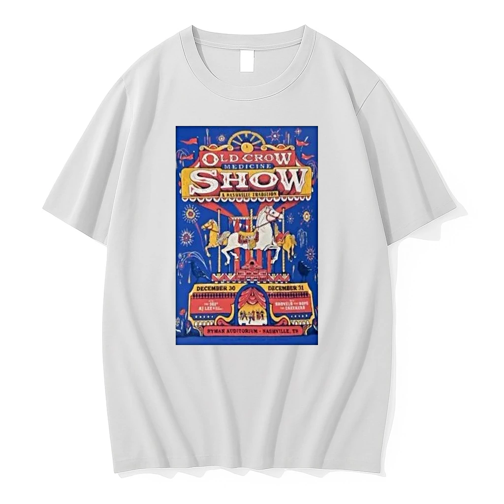 Old Crow Medicine Dec 30 31 2025 Nashville Tn Shirts