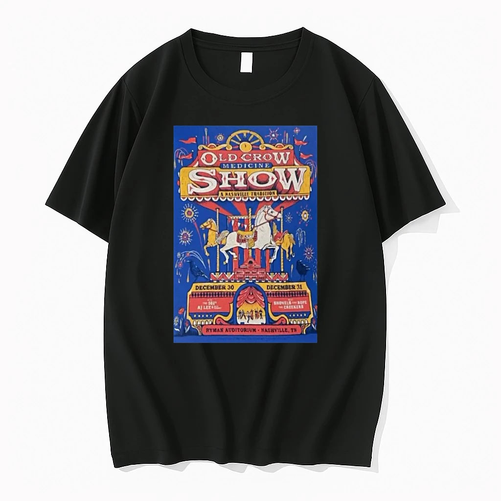 Old Crow Medicine Ryman Auditorium Dec 30 2025 Shirts
