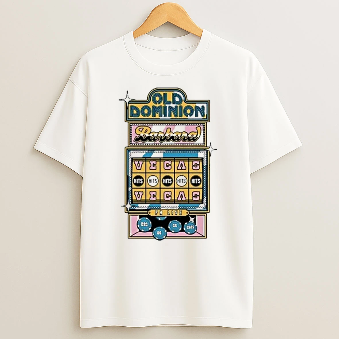 Old Dominion Planet Hollywood Las Vegas Nv Dec 5 2025 Shirts