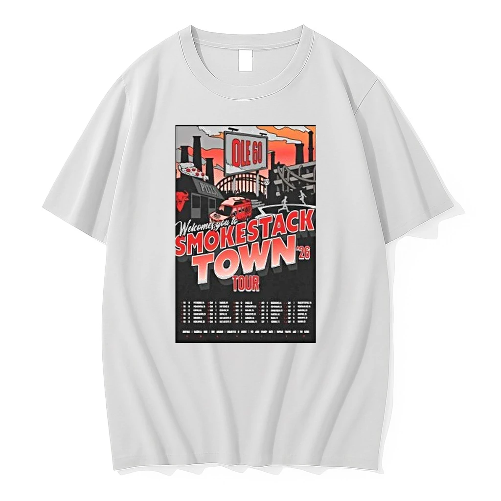 Ole 60 2026 Smokestack Town Concert Tour Shirts