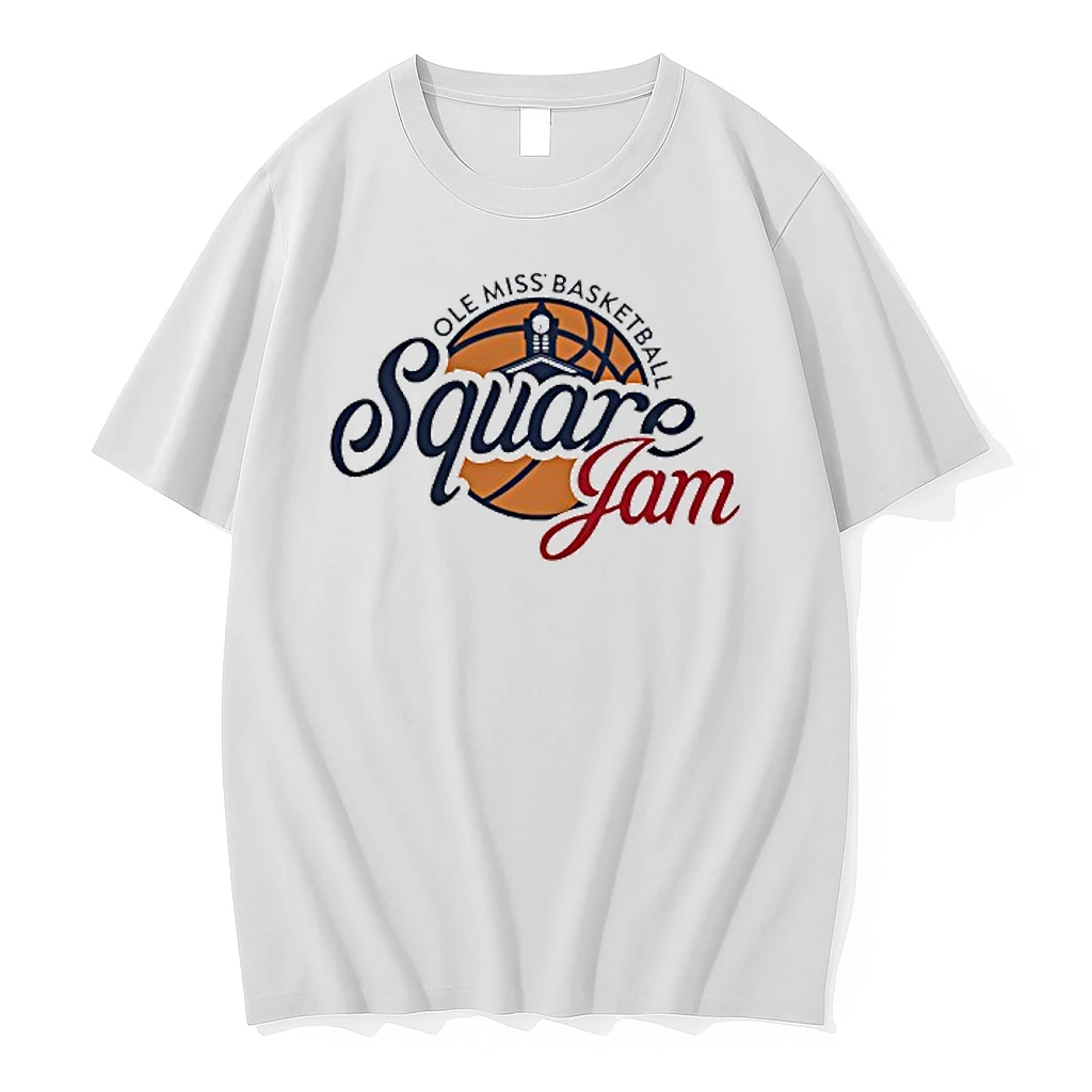 Ole Miss Basketball Square Jam Shirts