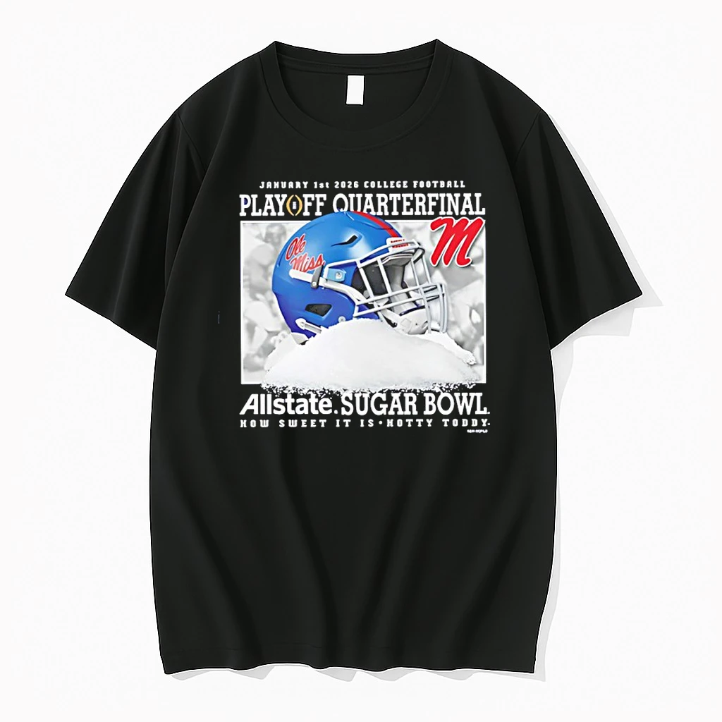 Ole Miss Football Cfp Allstate Sugar Bowl 2025 Helmet Shirts