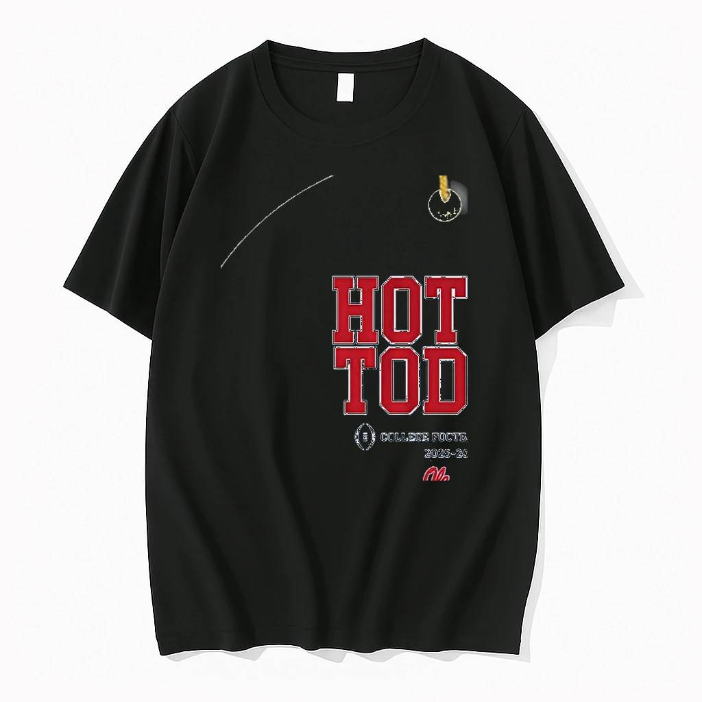 Ole Miss Football Hotty Toddy 2025 Cfp Team Slogan Shirts