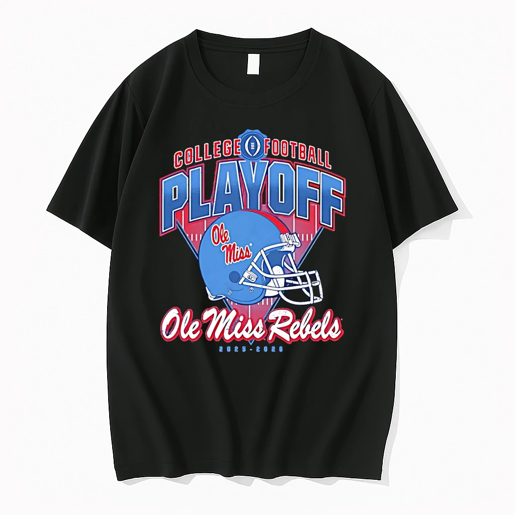 Ole Miss Rebels 2025 26 Cfp Helmet Vintage Shirts