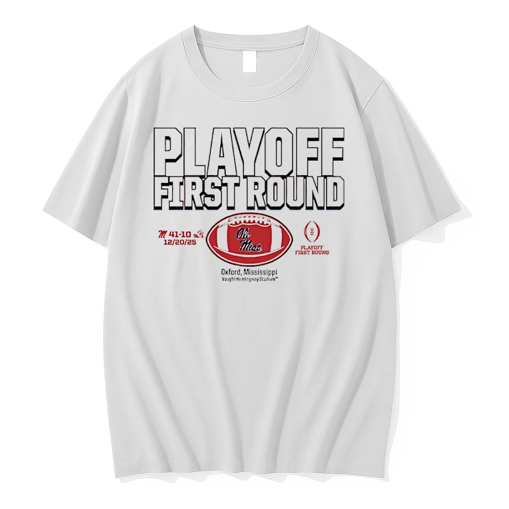 Ole Miss Rebels 2025 Cfp First Round Winner Shirts