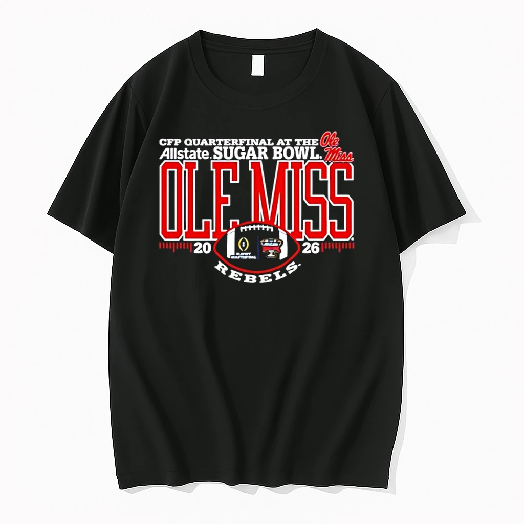 Ole Miss Rebels Cfp 2026 Sugar Bowl Bound Shirts