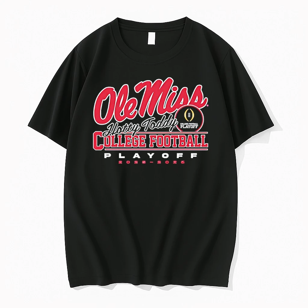 Ole Miss Rebels Hotty Toddy 2025 2026 College Football Playoff Shirts