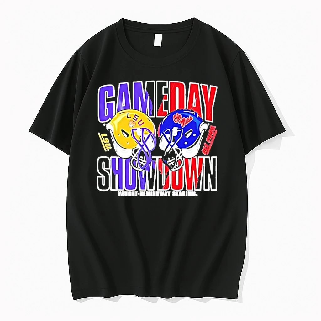 Ole Miss Rebels Vs Lsu Tigers Gameday Showdown 2025 Shirts