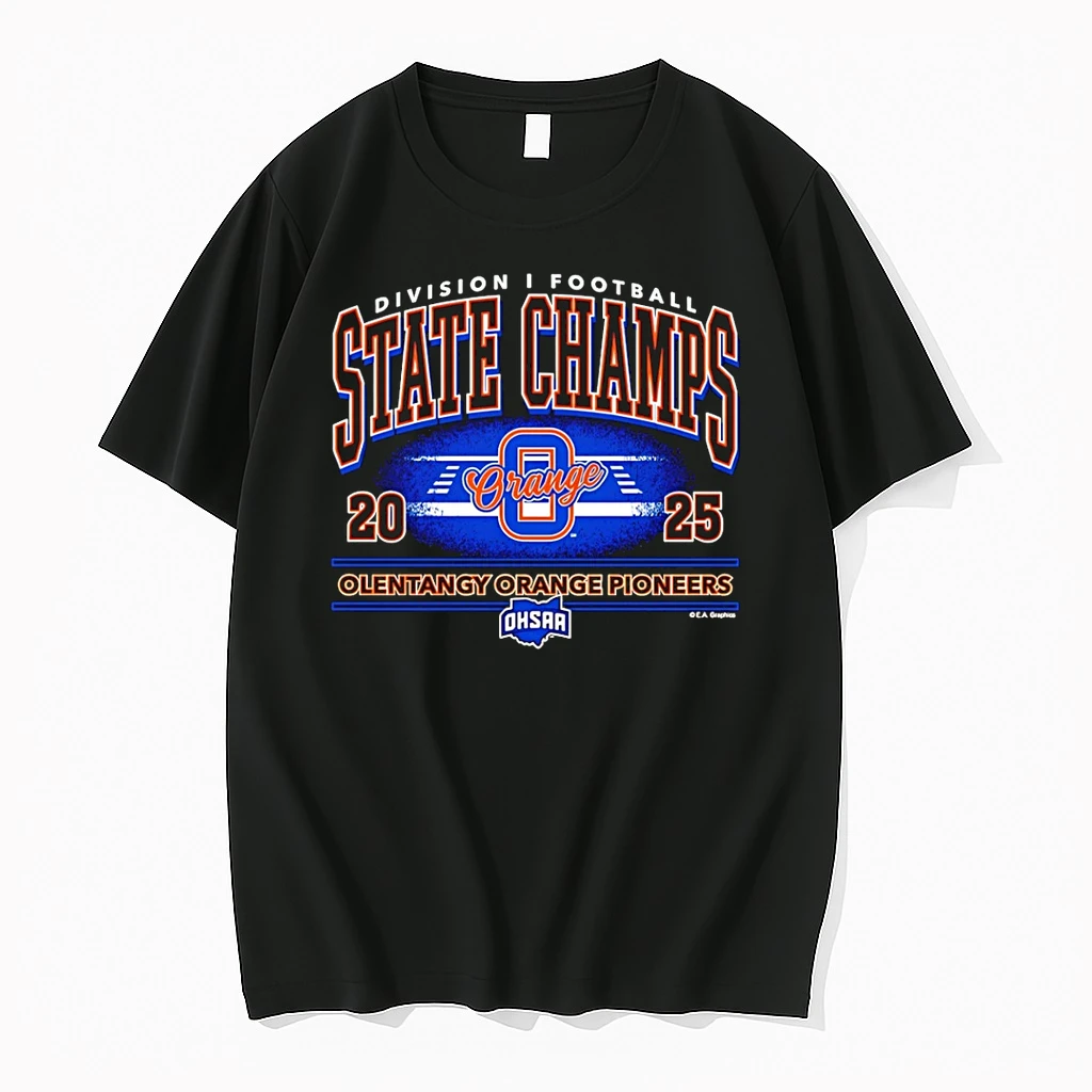 Olentangy Orange Pioneers 2025 Ohsaa Football D1 State Champions Shirts