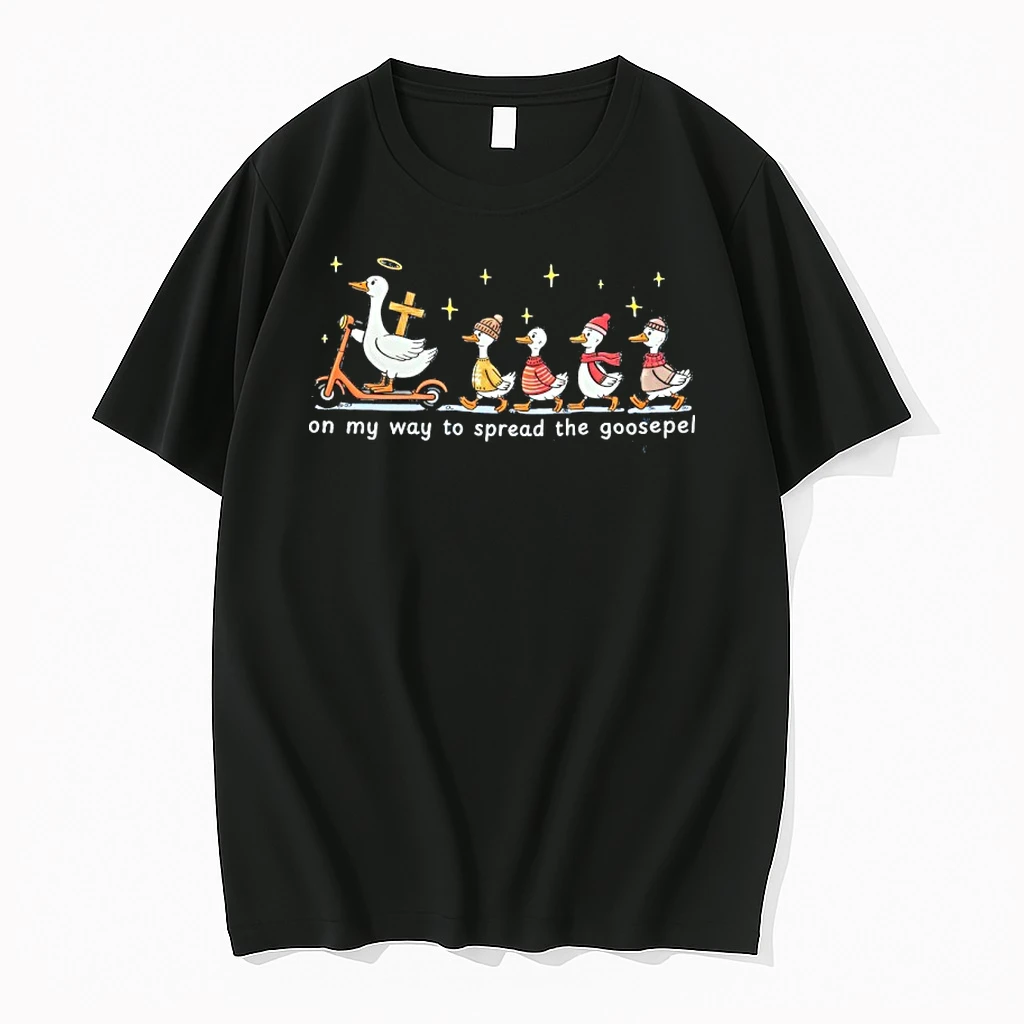 On My Way To Spread The Goosepe Christmas Shirts