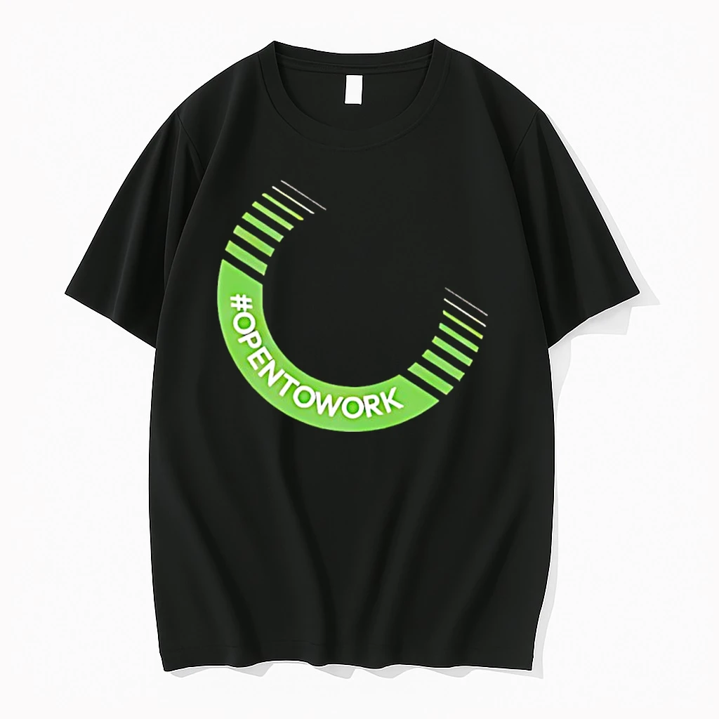 Open To Work Logo Shirts