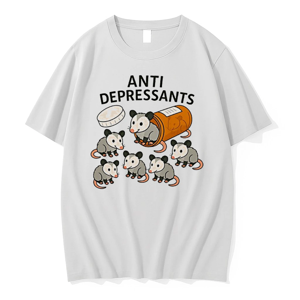 Opossum Anti Depressants Meme Shirts