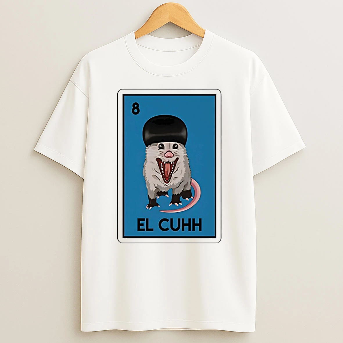 Opossum The Takuache Loteria El Cuhh Shirts