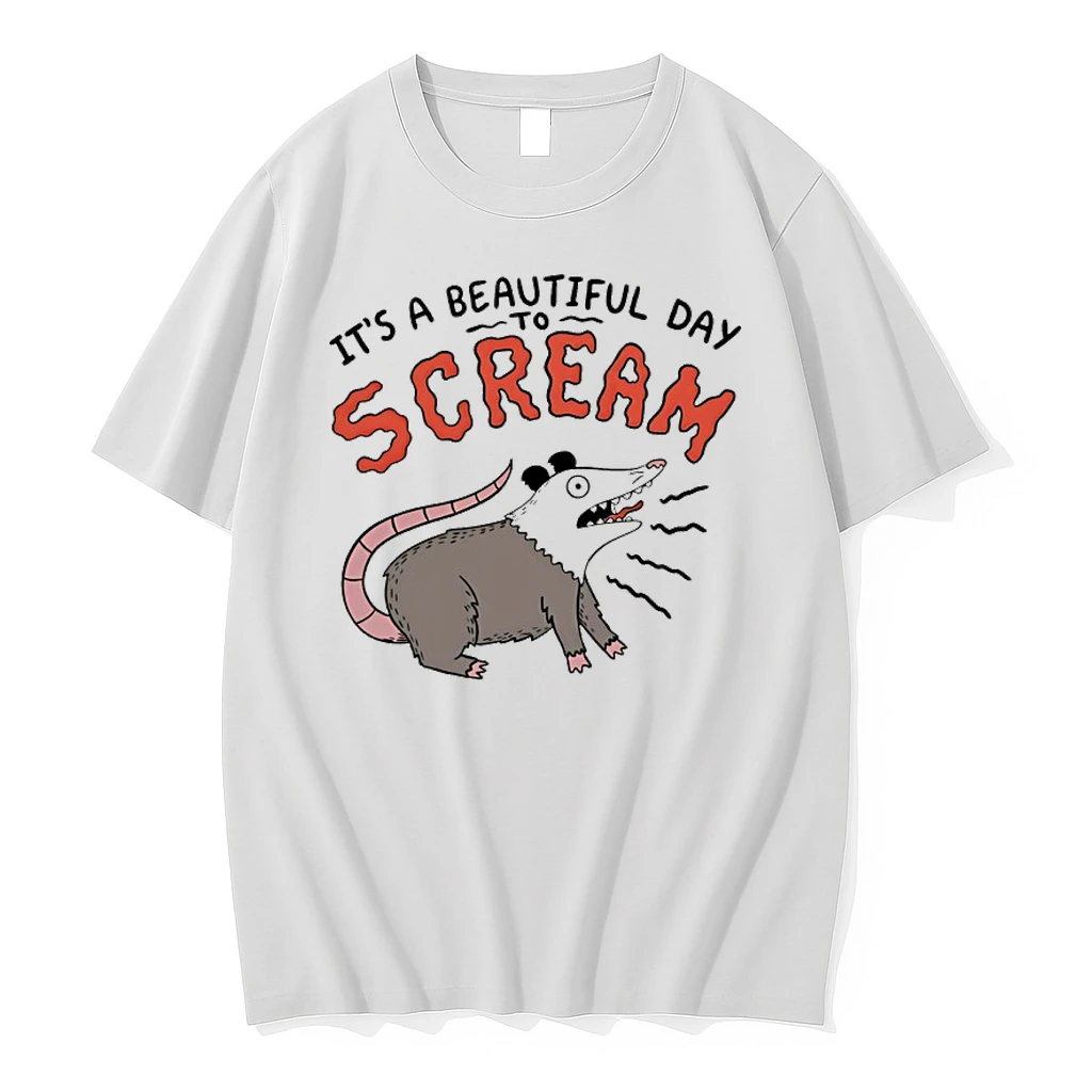 Opossum Its A Beautiful Day To Scream Shirts