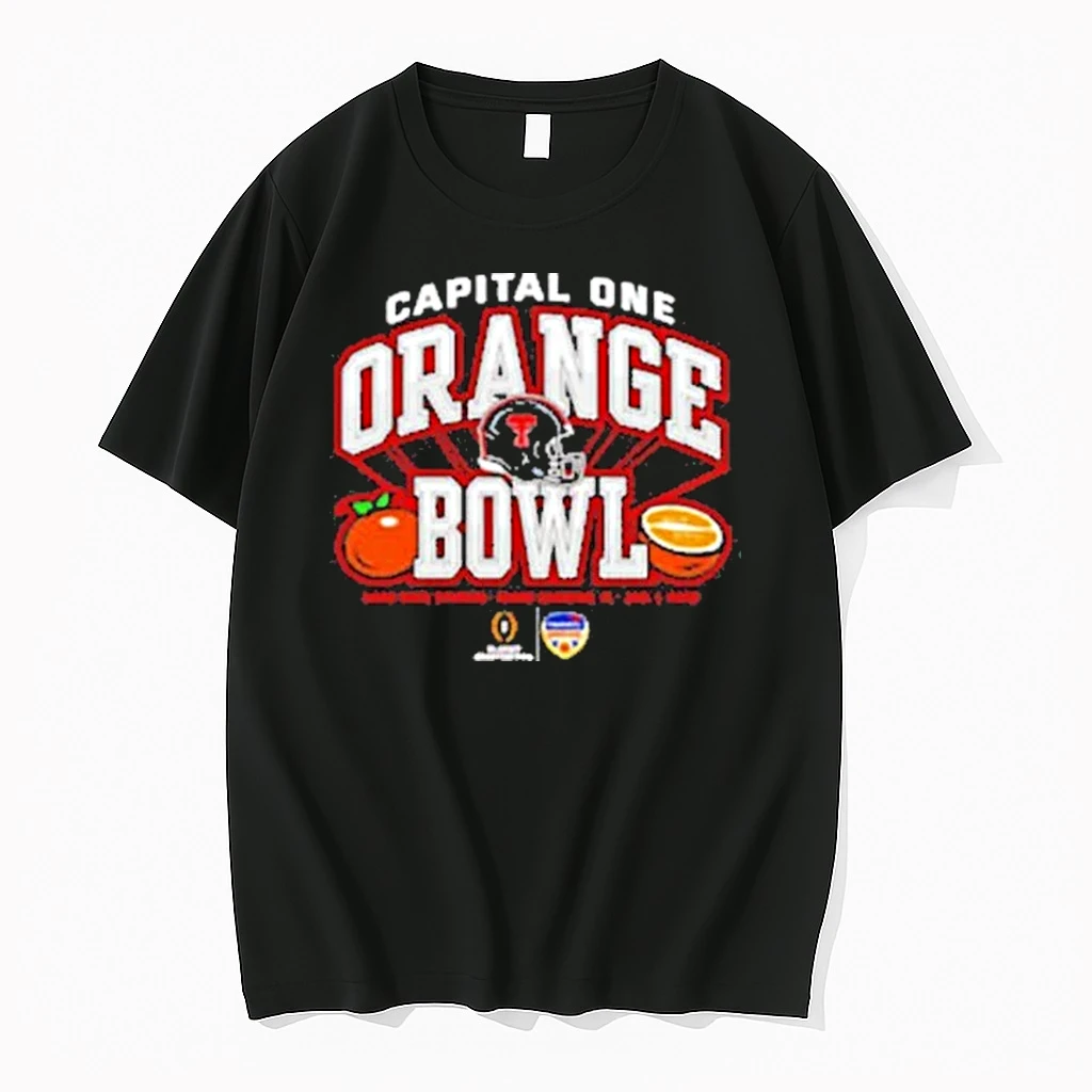 Orange Bowl Capital One Texas Tech 2025 Cfp Slice Of Life Shirts