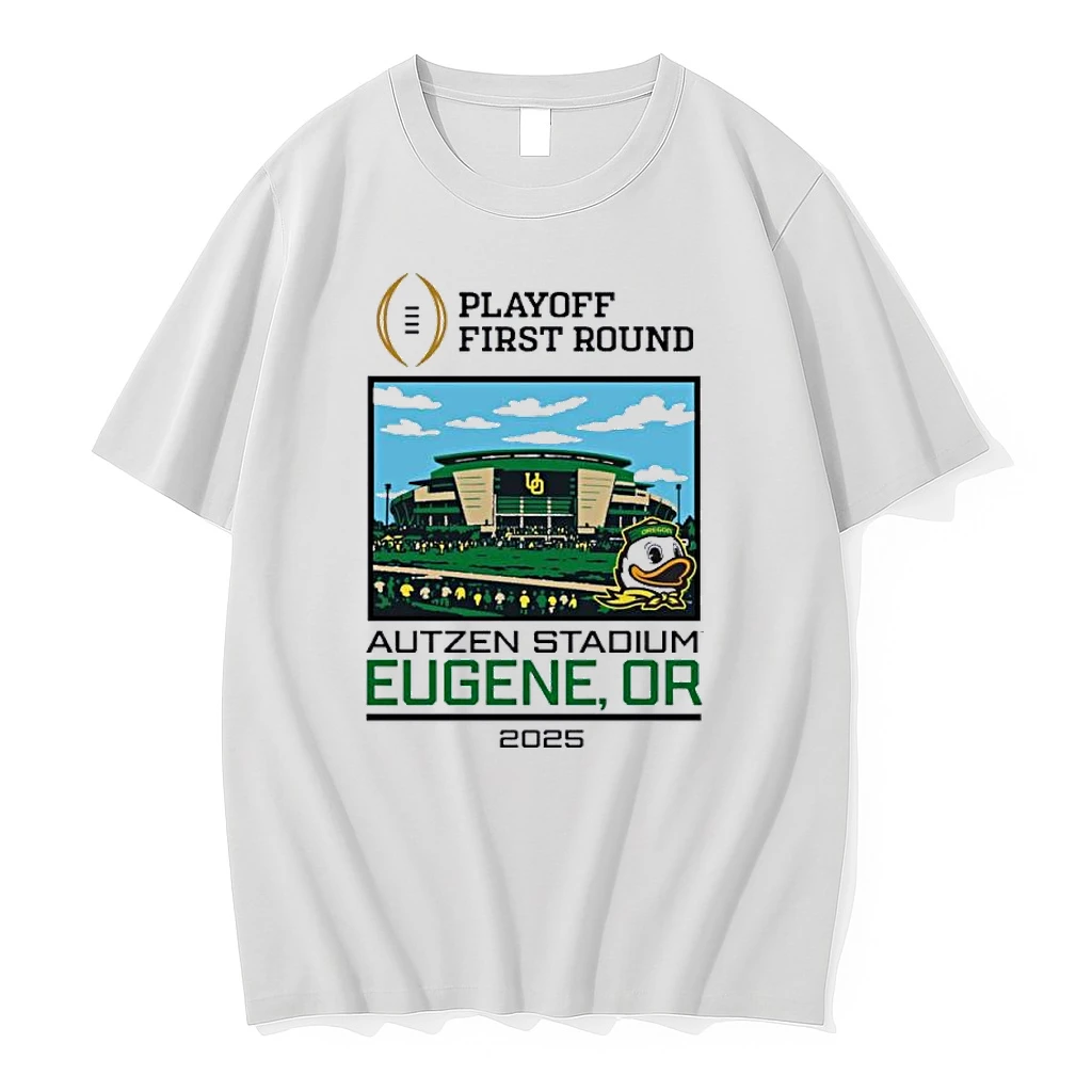 Oregon Ducks Cfp 1st Round Live From Autzen Stadium Shirts