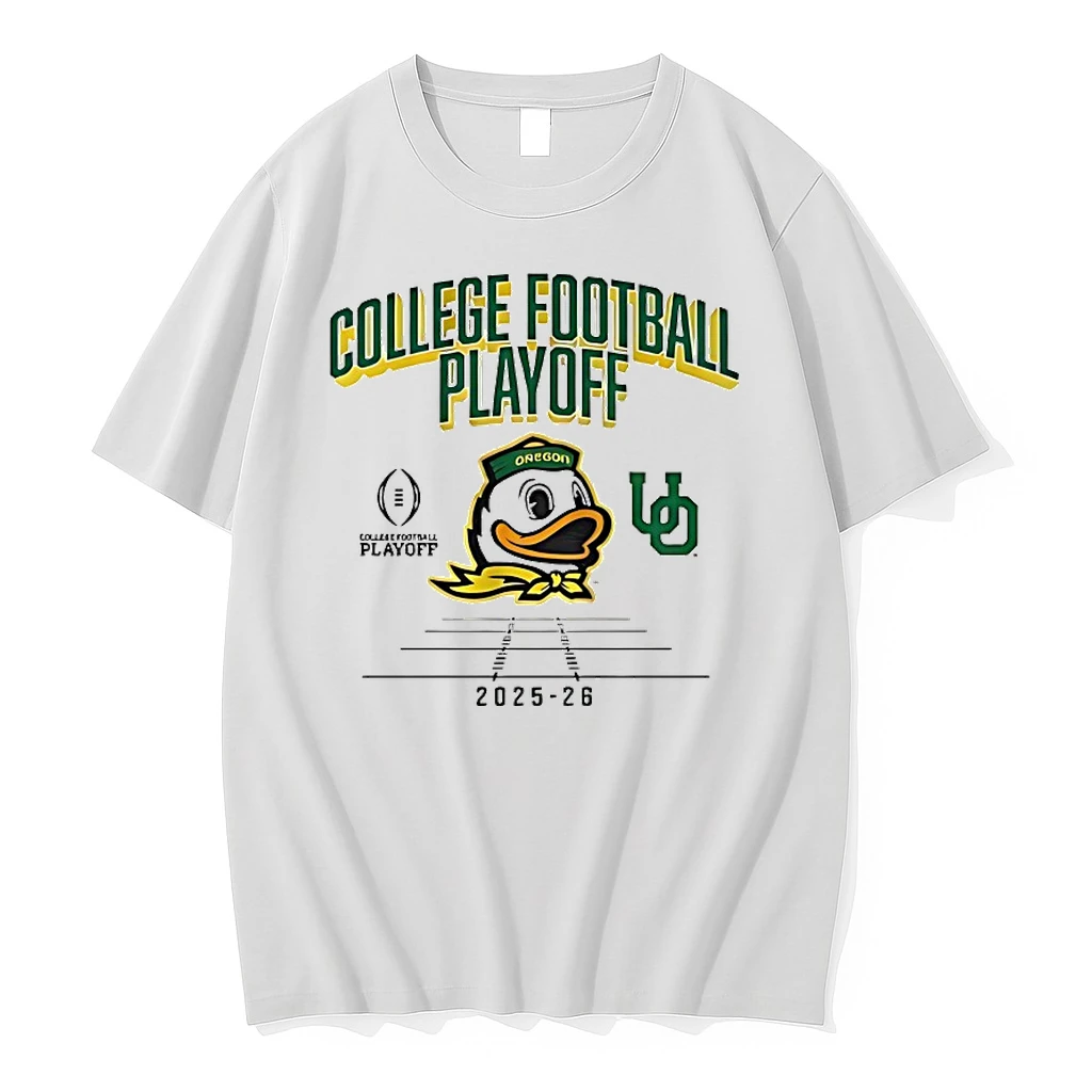 Oregon Ducks Football College Football Playoff Mascot 2025 2026 Shirts