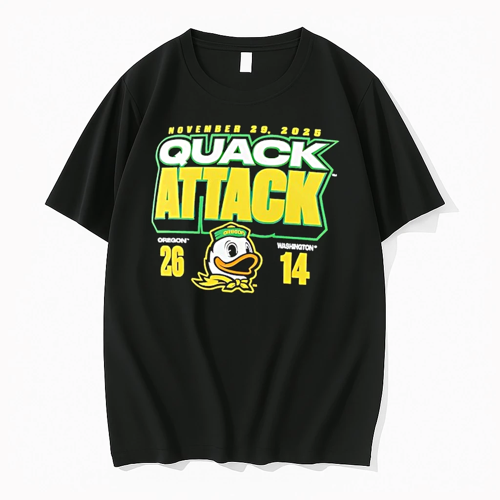 Oregon Ducks Vs Washington Huskies 2025 Score Shirts