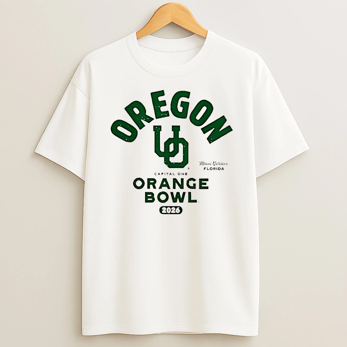 Oregon Ducks 2026 Capital One Orange Bowl Bound Shirts